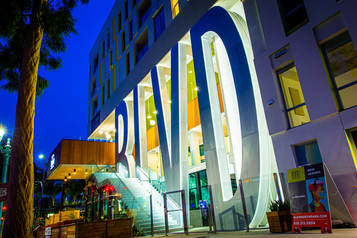 exterior branding