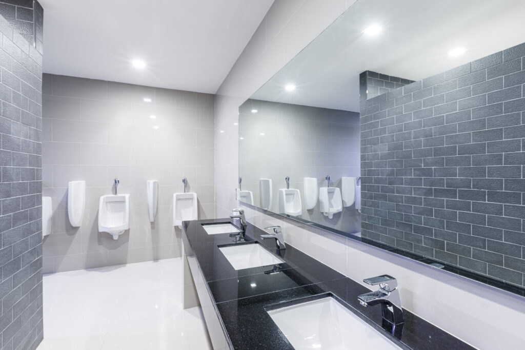 Modern Clean Bathrooms