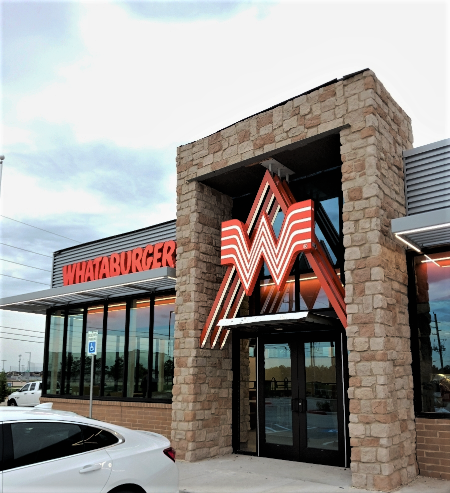 Whataburger Front of Building Signage