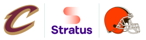 Cavs Brown Stratus Partnership Logos Cavs Brown Stratus Partnership Logos