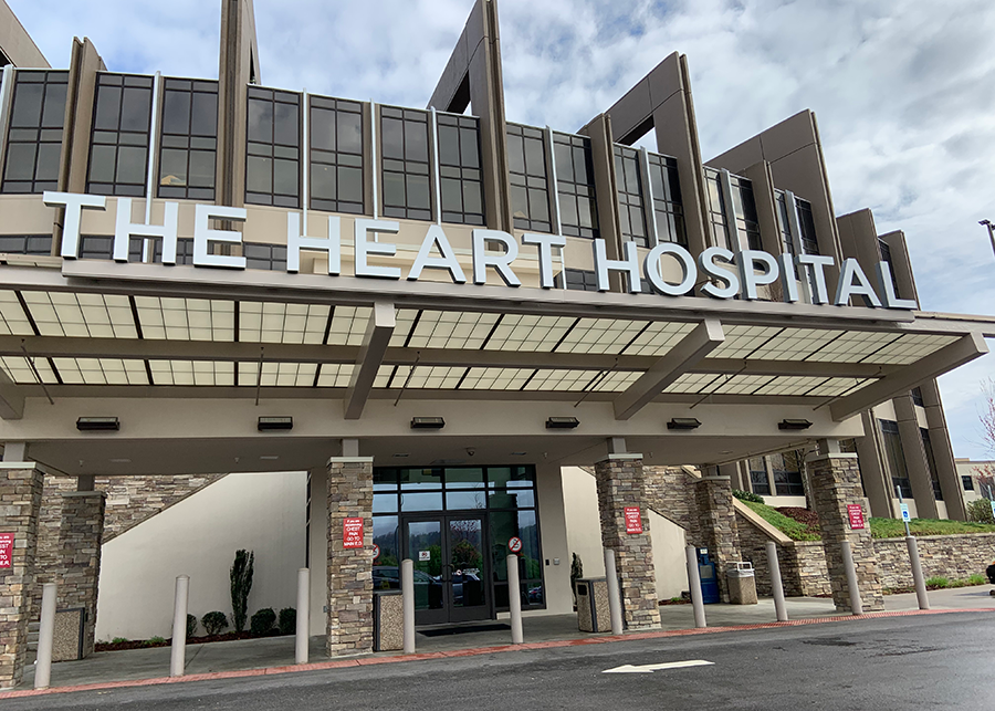 hospital signage