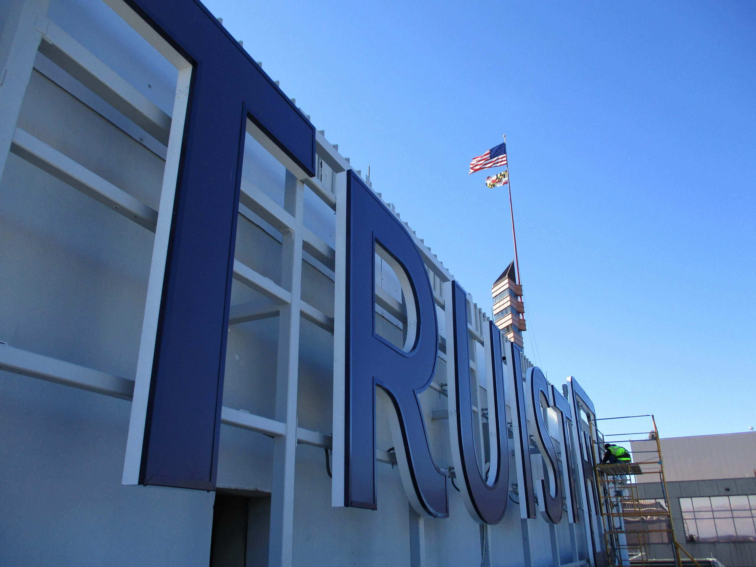 rebranding signage