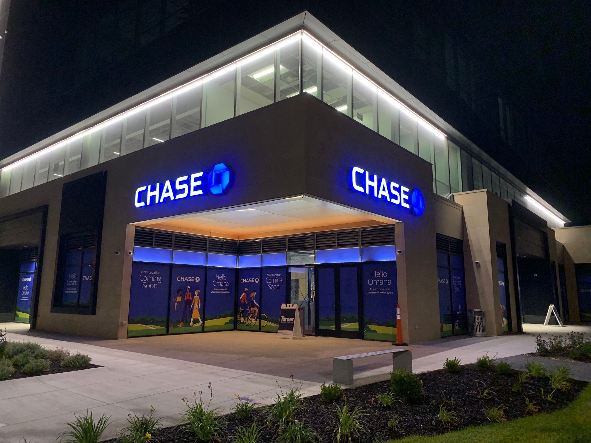 bank signage