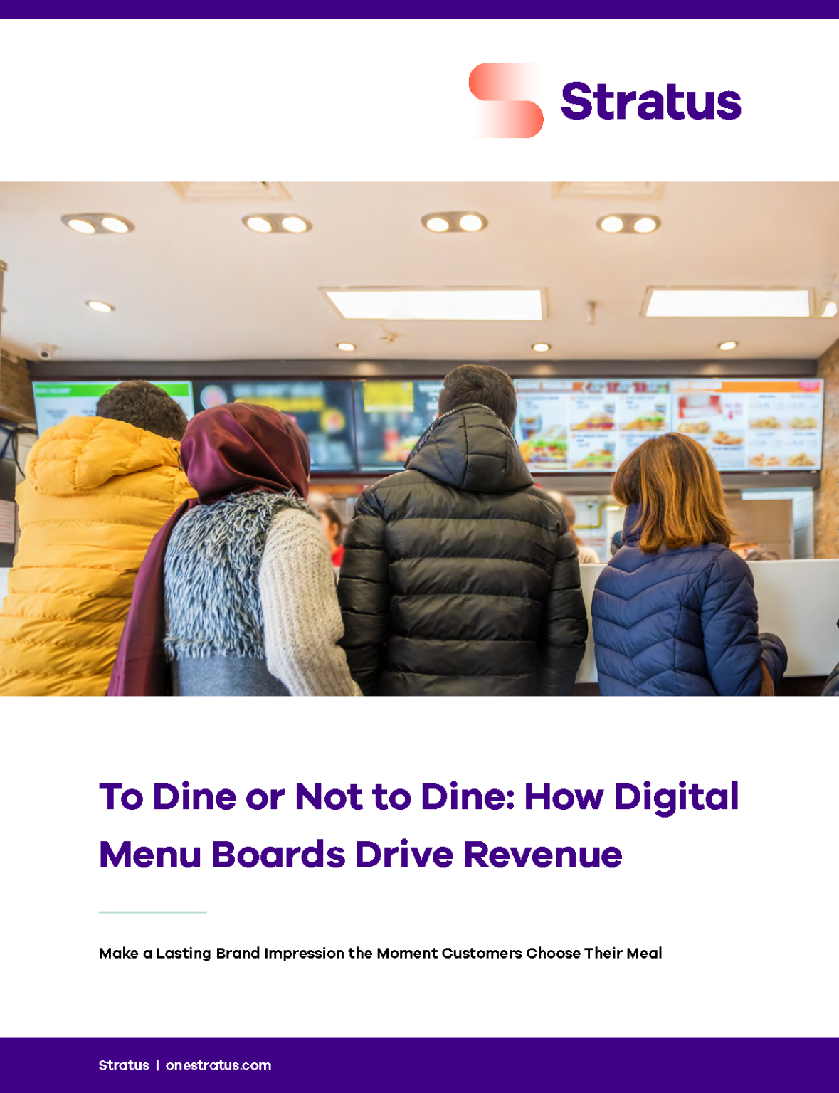 Stratus Sign How Digital Menu Boards Drive Restaurant Revenue - National Sign ...