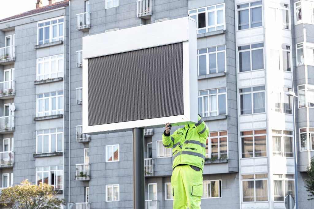 Maintenance on Digital Sign