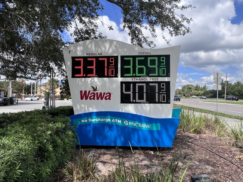 wawa fuel pricer